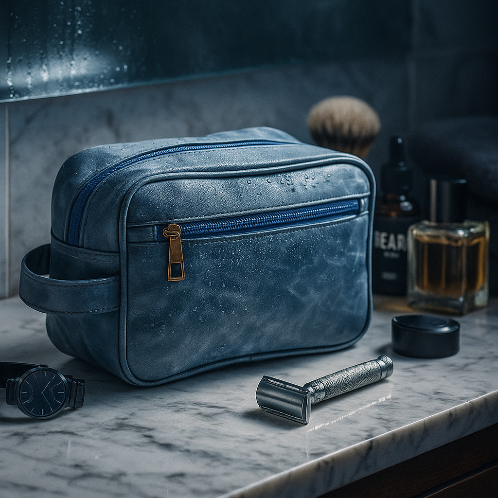 Forpöntun - Blue Steel Snyrtitaska