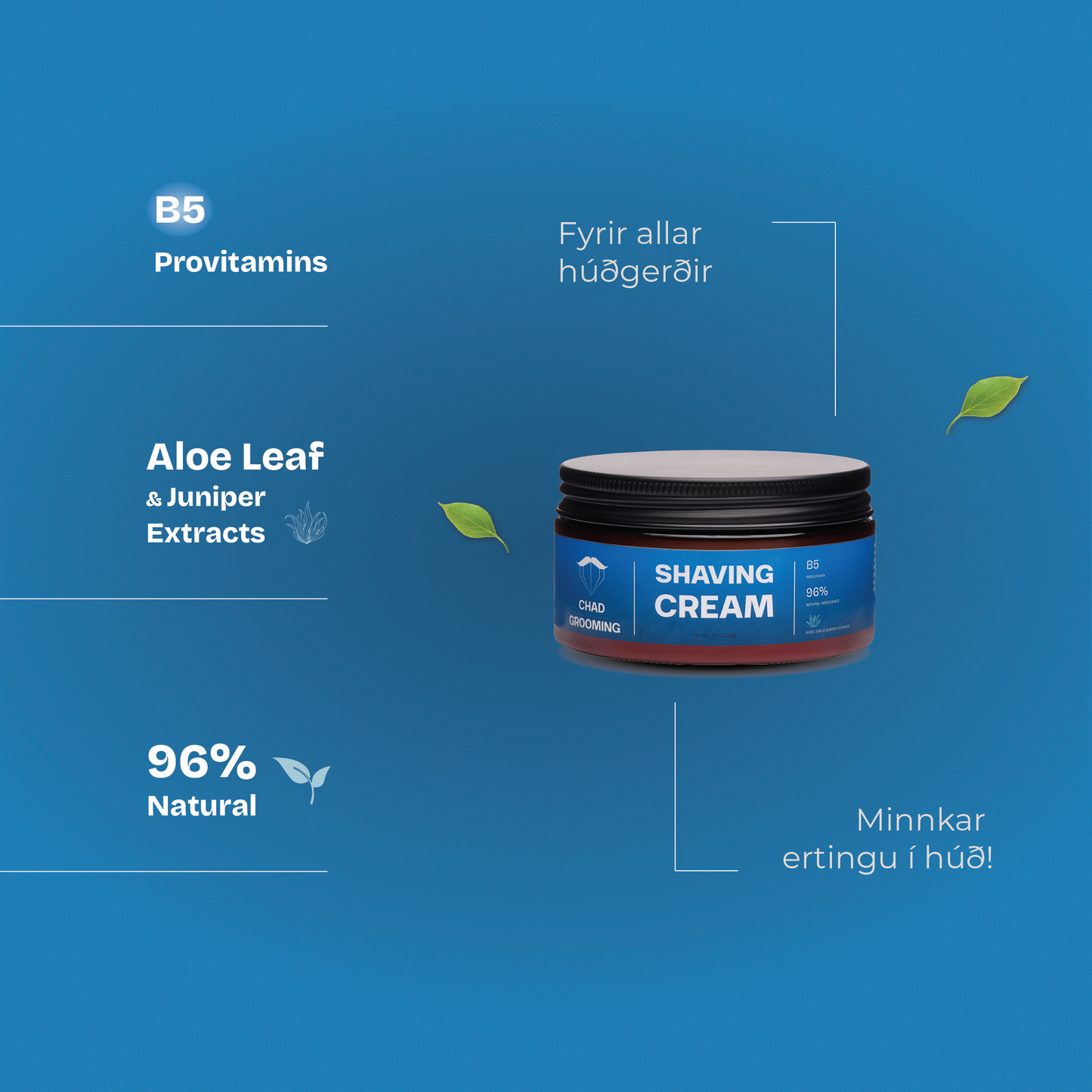 Shaving Cream (Sandalwood & Bergamot)