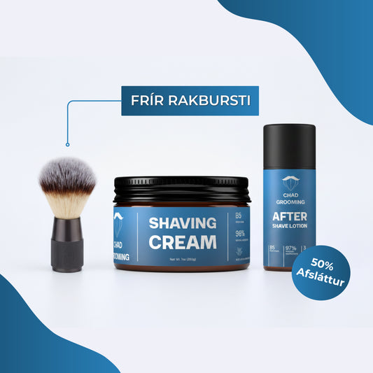 Shaving Cream Plús áskriftarpakki