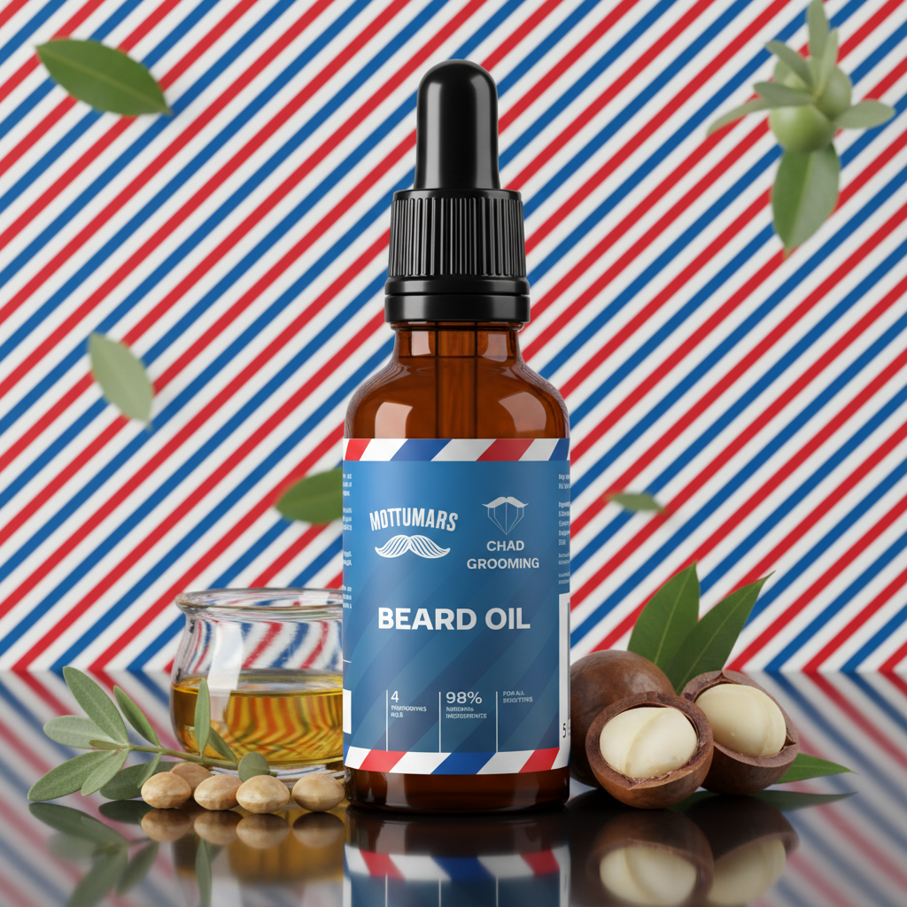 Chad Grooming Beard Oil with Jojoba and Macadamia