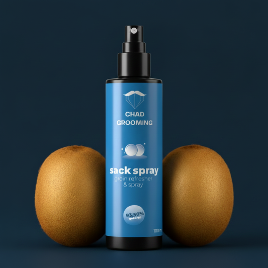 Sack Spray with Kiwis - Blue Background